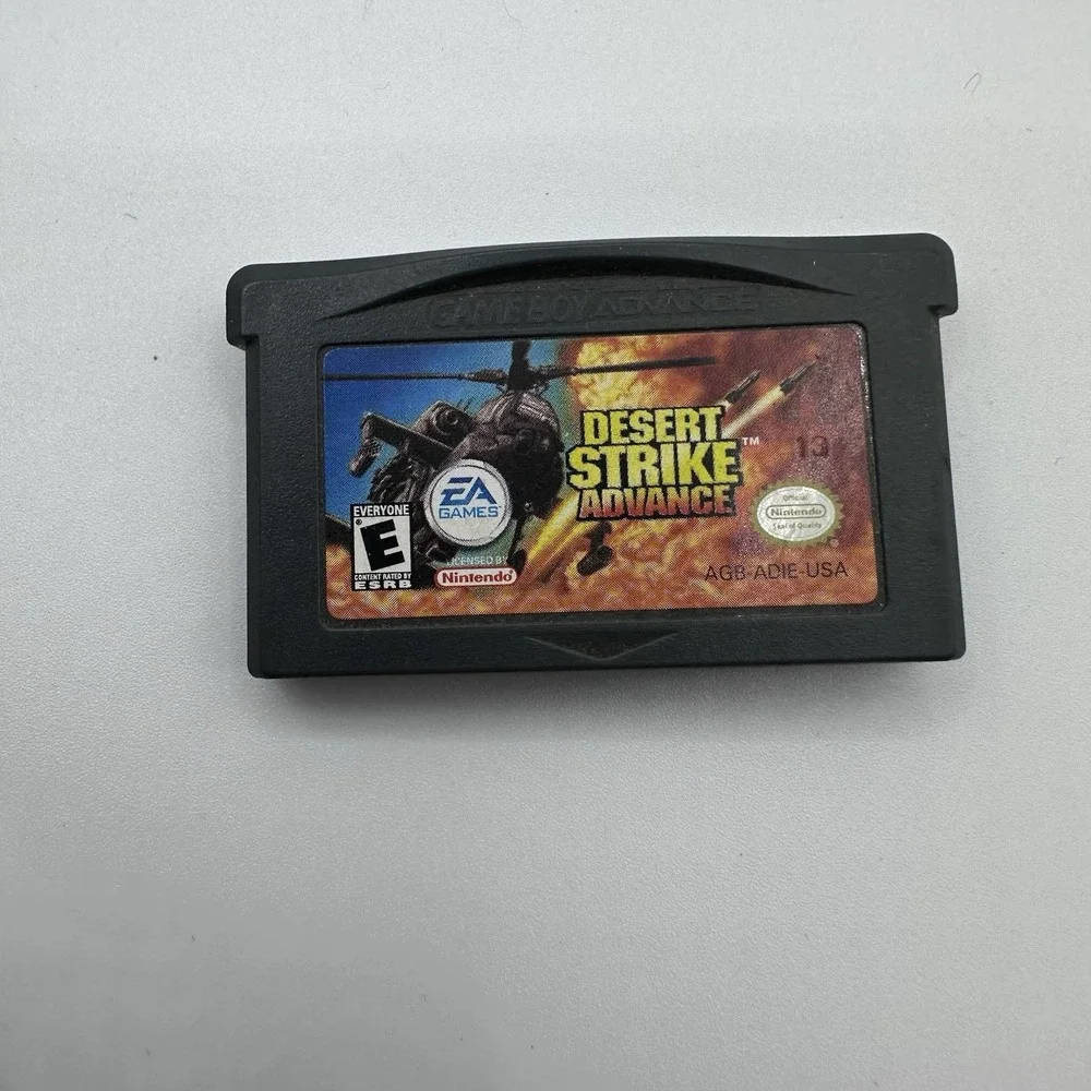 Desert Strike Advance Nintendo Game Boy Advance GBA EA Games AGB-ADIE-USA